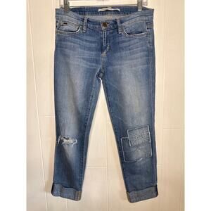 Joe's Jeans Patchwork Cigarette Jeans size 27